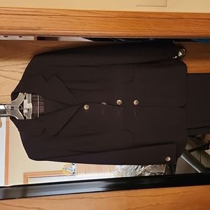 Dressbarn brown pant suit size 12 jacket & pants